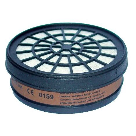 Filtres 3M 2128 P2R - Lot De 10 - Protection Contre Vapeurs Organiques Et Gaz Acides - Pour Masques 6000/7000/7500