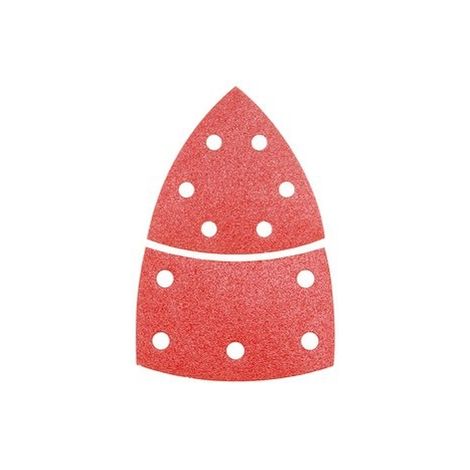 BOSCH 2608607408 FEUILLE ABRASIVE 10 PIÈCES GRAIN 80