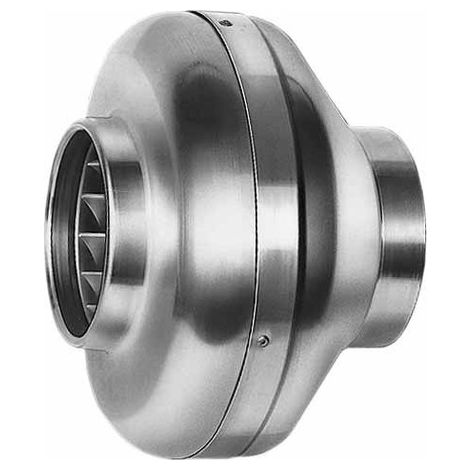 Ventilateur pour conduits C 125 RR – Débit 175-1260 m³/h – Niveau sonore 36 dB – Montage horizontal/vertical – Protection IP55 – Helios