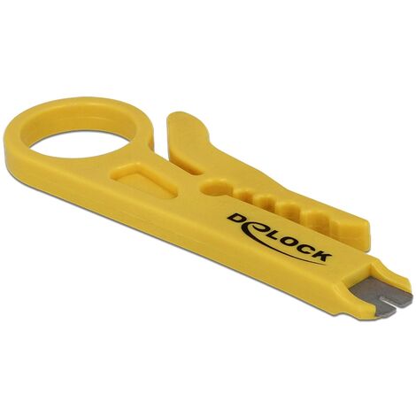 DeLOCK Delock Nicht kategorisiert - 8 mm - 1 mm - Plastique - Jaune - 9 cm (18411) (1/5)