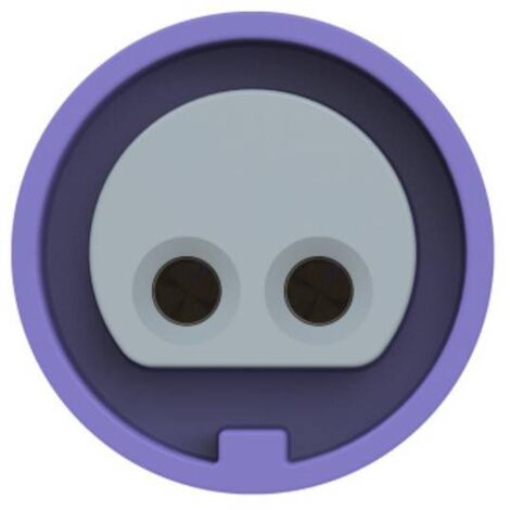 PRISE MURALE FEMELLE CEE 16 A 2 PÔLES PCE PC ELECTRIC 162V 24 V LILAS, GRIS 1 PC(S) (1/2)