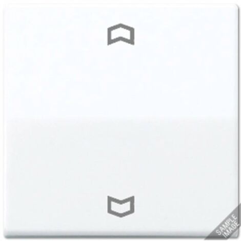 Jung simple Insert Bouton-poussoir blanc crème AS591P 1 pc(s) Q269942 (1/2)