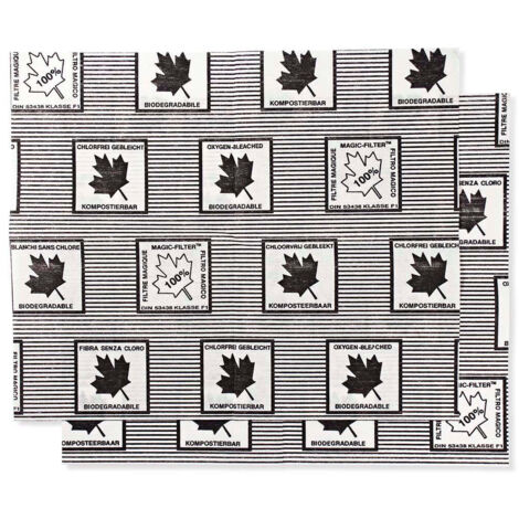 FILTRE À GRAISSE POUR HOTTE 57 X 47 CM INDICATEUR DE REMPLACEMENT DÉCOUPABLE NEDIS (1/5)