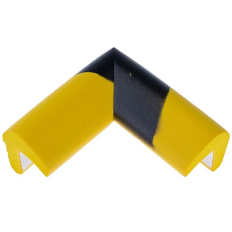 Rs Pro – Mousse noire et jaune PU30NJ – Butoir de protection 70mm – Absorption chocs – Résistance produits pétroliers - W254501 (1/10)
