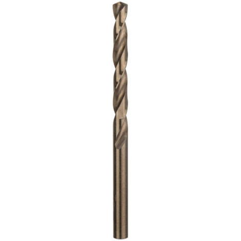 Bosch – Foret à métaux HSS-CO DIN 338 6x57x93mm – Précision de perçage pour acier et inox – Emmanchement cylindrique – Lot de 5