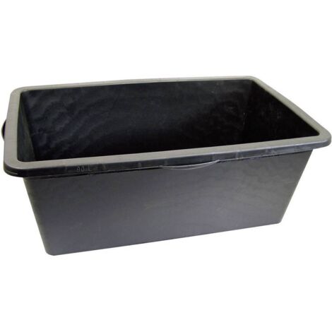 Bac de rangement 30896 – Dimensions 73 x 30 x 43 cm – Plastique noir mat – Capacité 90 litres – Berger & Schröter
