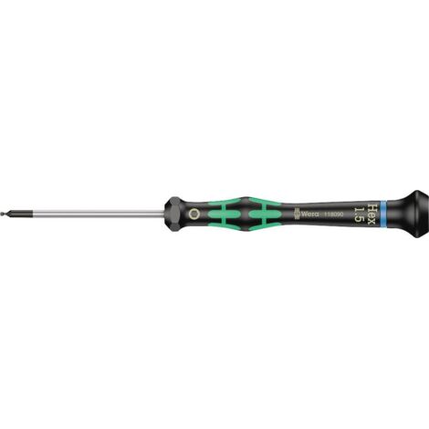 Clé coudée pour vis à 6 pans creux 1.5 mm Wera 2052 05118090001 Longueur de la lame: 60 mm N/A 1 pc(s) (1/7)