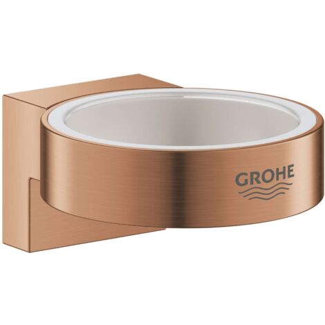 PORTE-VERRE, PORTE-SAVON, WARM SUNSET BROSSÉ GROHE 41027DL0 (1/5)