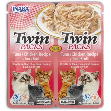 SNACK POUR CHATS INABA TWIN POISSON - MARQUE : INABA - EAN : 8859387701244 (1/2)