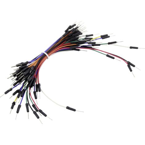 Set de pont enfichable TRU COMPONENTS 98001c421 TC-6648408 multicolore Nbr total de pôles 1 75 parties (1/4)