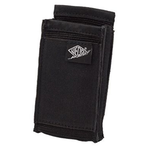 WEDO 07880199 HOUSSE POUR COUTEAU POLYVALENTE, ÉTUI DE CEINTURE EN POLYESTER ROBUSTE, NOIR (1/5)