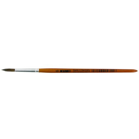 KUM PINCEAU FEIN CHEVEUX ARTISTES AQUARELLE PINCEAU ROND 15 TAILLES, 6 WEDO 525112611