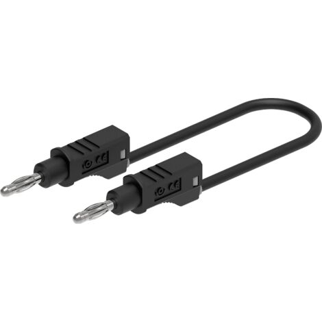 Electro PJP 2111-CD1-25N Cordon de mesure 25 cm noir 1 pc(s) W959583 (1/3)