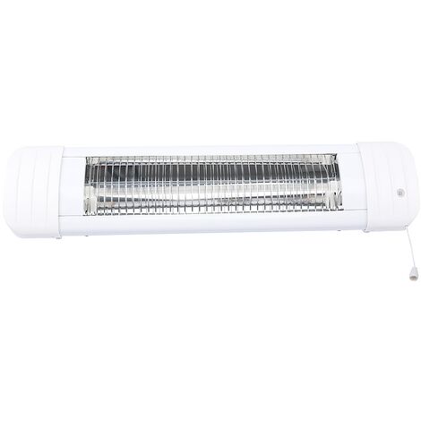 OLYMPIA 97923 BS 50 RADIATEUR CHAUFFAGE RAYONNANT POUR TABLE À LANGER INFRAROUGE FIXATION MURALE BLANC