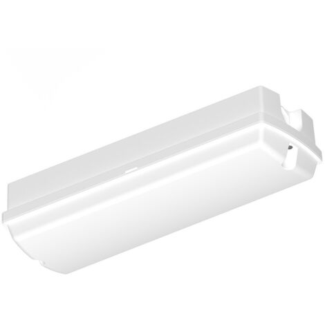 LEDVANCE HUBLOT LED COMPACT BLANC 9W 840LM - 830 BLANC CHAUD 356X115MM - IP65 - DÉTECTEUR DE MOUVEMENT ET DE LUMIÈRE (1/3)