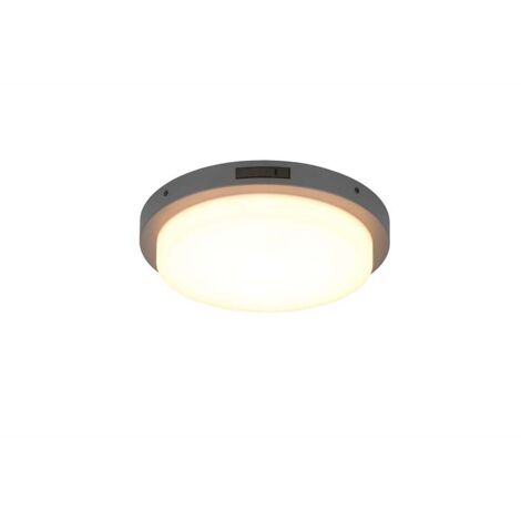 PLAFONNIER, BERMEJO, INCL.1X14W LED/1400LM/2300+3000+4000K, HAUTEUR: 5CM, DIAM: 30CM, TRIO 630369142 (1/5)