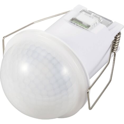 SYGONIX SY-6733032 PLAFOND, ENCASTRÉ DÉTECTEUR DE MOUVEMENT POUR PLAFOND 360 ° RELAIS BLANC IP54 (1/5)