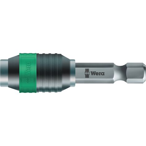Tournevis porte-embouts universel 50 mm – Pour visseuse – Vissage rapide en série – Compatible avec embouts WERA (1/10)