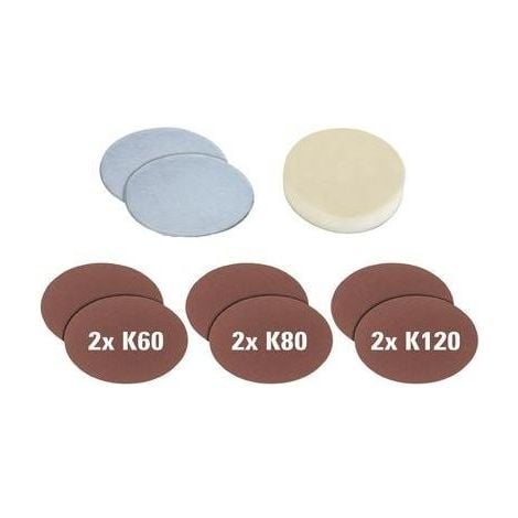 BONNETS ET DISQUES ABRASIFS POUR BT-PO 1100 EINHELL 2093233