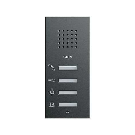 GIRA 125028 WOHNUNGSSTATION AP SYSTEM 55 ANTHRAZIT