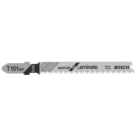 Lame de scie sauteuse T 101 BIF Special for Laminate - Bosch Professional