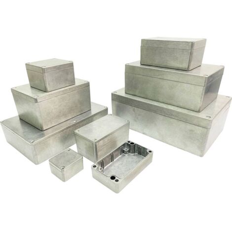 COFFRET ETANCHE EN ALUMINIUM - 148 X 108 X 75MM VELLEMAN G115 (1/5)