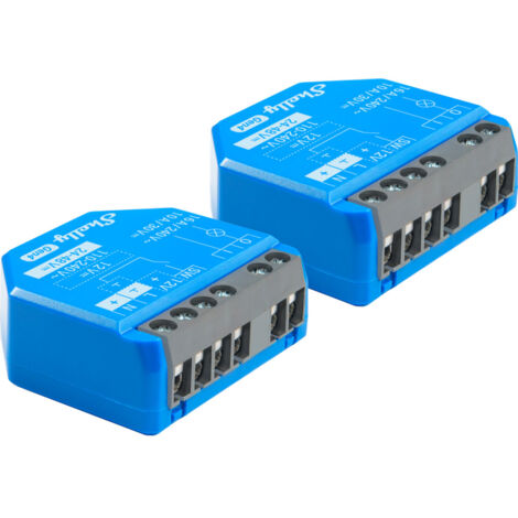 SHELLY 1 GEN4, INTERRUPTEUR DE RELAIS INTELLIGENT ALIMENTÉ PAR WI-FI, 1 CANAL, 16 A, CONTACT SANS POTENTIEL, DOMOTIQUE, PAS DE H (1/5)