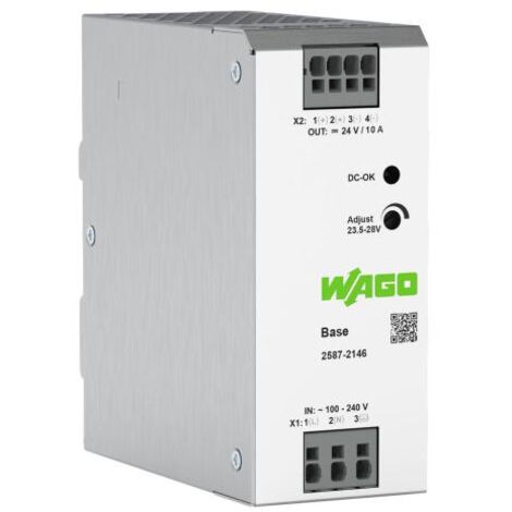 Alimentation WAGO 787-1212 24VDC 2,5A - Alim à Découpage Monophasée Neuve