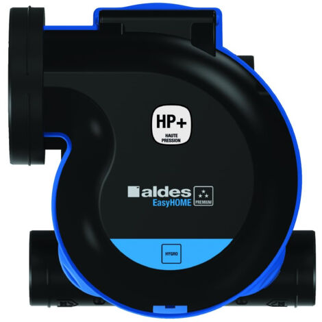 Aldes – VMC simple flux hygroréglable EasyHOME Premium HP+ RE2020 – Débit max adapté RE2020 – Silencieuse pour grandes maisons – Installation complexe