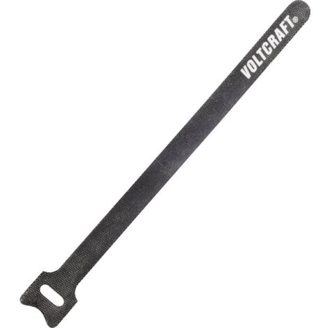 SERRE-CÂBLE AUTO-AGRIPPANT 420 MM VOLTCRAFT VC-10547730 (L X L) 420 MM X 12 MM GRIS FONCÉ 5 PC(S) (1/4)