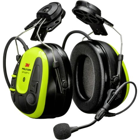 3M – Casque antibruit Bluetooth 30 dB – Protection auditive avec microphone anti-bruit – Compatible avec APP mobile – Pour environnements bruyants