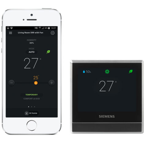 SIEMENS THERMOSTAT CONNECTÉ DIGITAL - RDS110 (1/5)