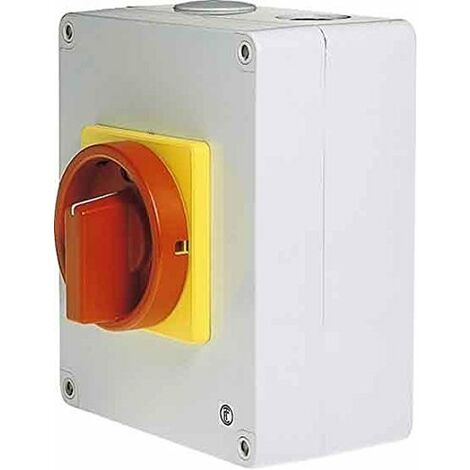 Interrupteur Secteur Elektra 46475 - 30KW, 100A, 3 Pôles - Boîtier En Fonte - Alimentation Réseau - Neuf D'origine