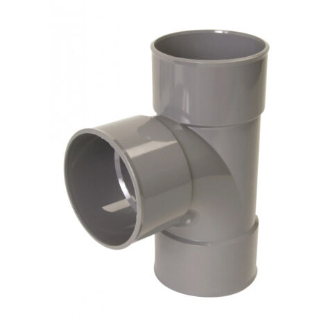 Nicoll – Culotte PVC à coller 87°30 FF – Raccord femelle/femelle – Diamètre 100mm – Installation dans espaces restreints