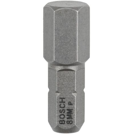 EMBOUT DE VISSAGE EXTRA-DUR HEX 8, 25MM