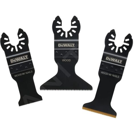 DEWALT DT20760-QZ LOT DE 3 LAMES MULTI-OUTILS (1/3)