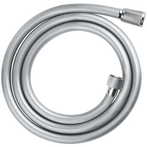 Grohe – Flexible de douche VitalioFlex Comfort 1,5 m en métal chromé – Raccord G 1/2' x 1/2' – Technologie AntiFold – 28743002 (1/4)
