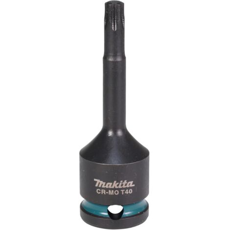 Makita E-19819 Douille pour boulonneuse à choc T 40 1/2 (1/4)