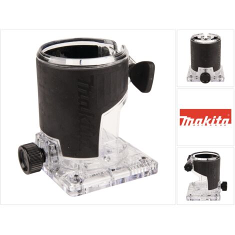 Makita – Module de fraisage transparent pour défonceuse – Compatible DRT50 et RT0700C – Réglage profondeur précis – 1990894