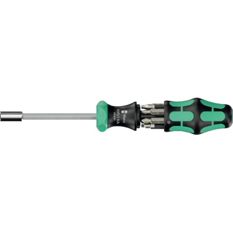 Wera Kraftform Kompakt 27 RA noir et vert outil polyvalent (1/5)