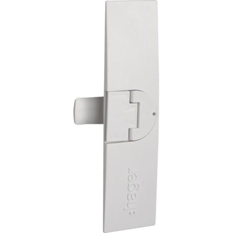 Fermeture à loquet 90SL pour coffret électrique IP43 – Remplace serrure d'origine – Compatible trappe d'accès GTL – HAGER FZ598