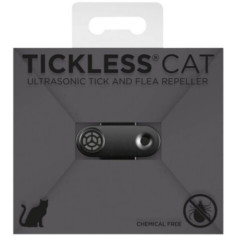 TICKLESS CAT CAT01BL ANTI-PUCES (L X L X H) 38 X 16.5 X 15.6 MM NOIR 1 PC(S) (1/2)