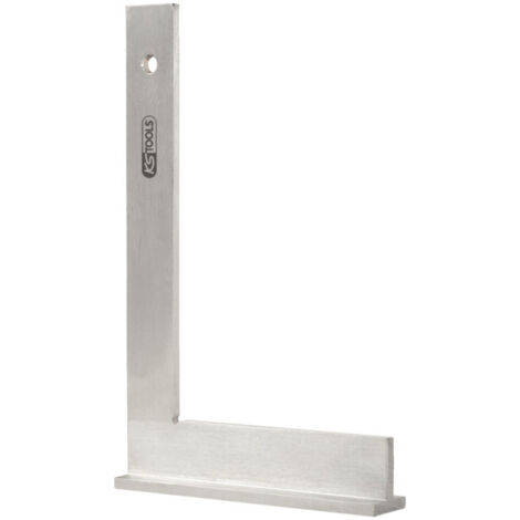 Ks Tools – Équerres à chapeau 100mm en acier – Fixation facile – Pour travaux courants – Robustes et durables