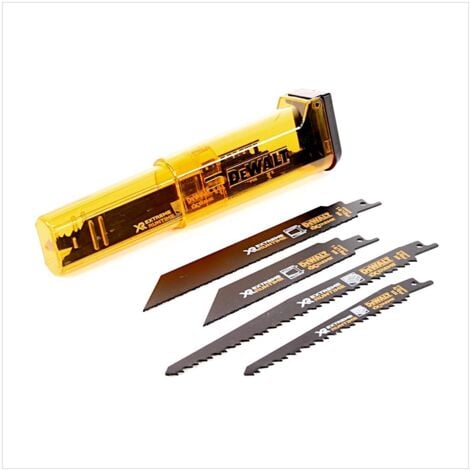 DEWALT XR EXTREME RUNTIME SCIE SABRE FEUILLES LOT DE 8 PIÈCES, DT99551 QZ