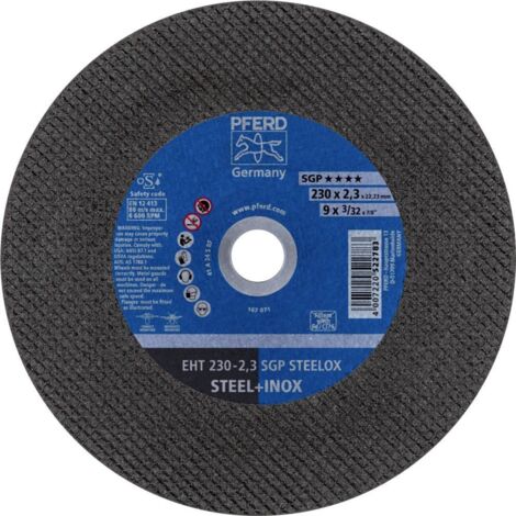 PFERD-DISQUE COUPE EHT 230-2,3 A24 S SGP-INOX (1/4)