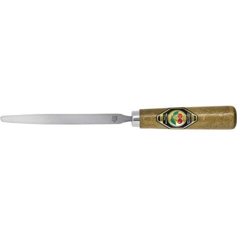 Acier à racloir triangulaire pour bois dur – Longueur 120 mm – Réaffûtage précis – 3916000 – Kirschen