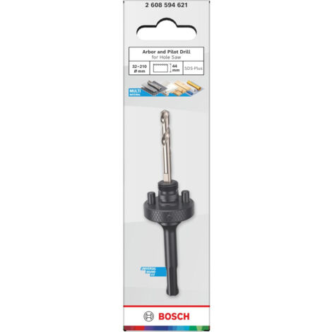 BOSCH 1X FORET DE CENTRAGE ET ADAPTATEUR POUR SCIE TRÉPAN  POUR ACIER Cloison Seche Longueur 10200 Mm Professional Accessoir 89835095