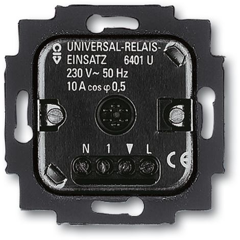 BUSCH JAEGER 6401U-102 RELAIS UNIVERSEL (1/3)