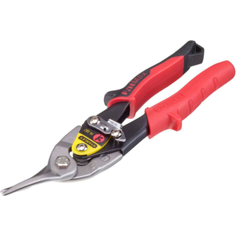 Stanley – Cisaille à tôle 250 mm – Coupe nette jusqu'à 1,2 mm – Poignée ergonomique bi-matière – Bords dentés pour précision - MM 2-14 (1/10)