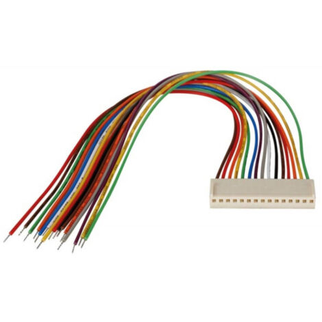 CONNECTEUR AVEC CABLE POUR CI - FEMELLE - 15 CONTACTS 20CM VELLEMAN BTWF15 (1/3)